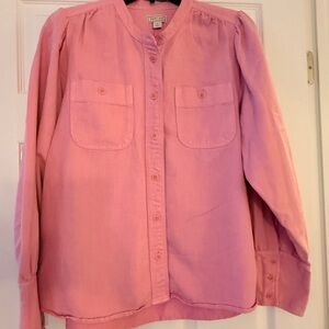 Pink Button-Up Shirt